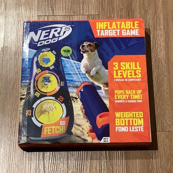 🍏 Nerf Dog Inflatable Target Game! NEW! - Picture 4 of 7